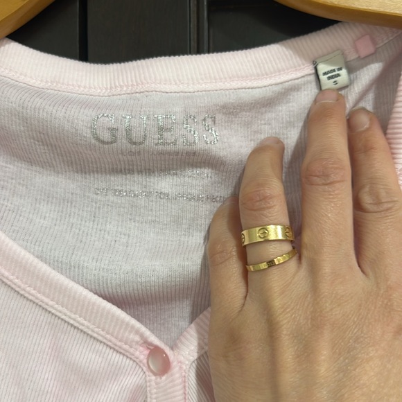 Lavender pink cardigan top - Picture 7 of 7